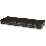 KVM Switch 16 porte combo USB + PS/2, OSD