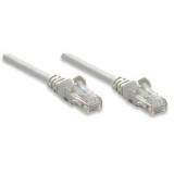 Cavo di rete Patch in CCA Cat. 6 Grigio UTP 3 mt