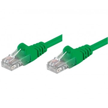 Cavo di rete Patch CCA Cat. 5e Verde UTP 20 mt