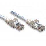 Cavo di rete Patch in CCA Cat. 6 Bianco UTP 1 mt