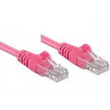 Cavo di rete Patch CCA Cat. 5e Rosa UTP 20 mt