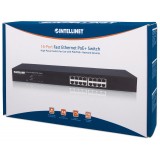 Switch PoE+ 16 Porte, Desktop / Rack