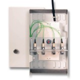Box Ottico Compatto da Parete con Pannello Incluso RAL7035