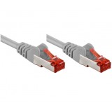 Cavo di rete Patch in rame Cat. 6 Grigio SFTP LSZH 3m
