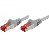 Cavo di rete Patch in rame Cat. 6 Grigio SFTP LSZH 20m