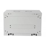 Armadio Rack 19'' a muro 6 unit&agrave; sezione unica prof. 600mm Grigio