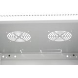 Armadio Rack 19'' a muro 6 unit&agrave; sezione unica prof. 600mm Grigio