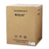 Armadio Rack 19'' a muro 15 unit&agrave; sezione unica prof. 600mm Nero