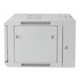 Armadio Rack 19'' a muro 9 unit&agrave; due sezioni Grigio