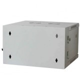 Armadio Rack 19'' a muro 12 unit&agrave; due sezioni Grigio
