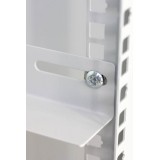Armadio Rack 19'' a muro 15 unit&agrave; due sezioni Grigio