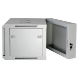 Armadio Rack 19'' a muro 15 unit&agrave; due sezioni Grigio