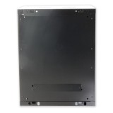 Armadio Rack 19'' a muro 15 unit&agrave; sezione unica prof. 450mm Nero