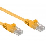 Cavo di rete Patch CCA Cat. 6 Giallo UTP 1 m