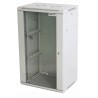 Armadio Rack 19'' a muro 20 unit&agrave; sezione unica prof. 600mm Grigio