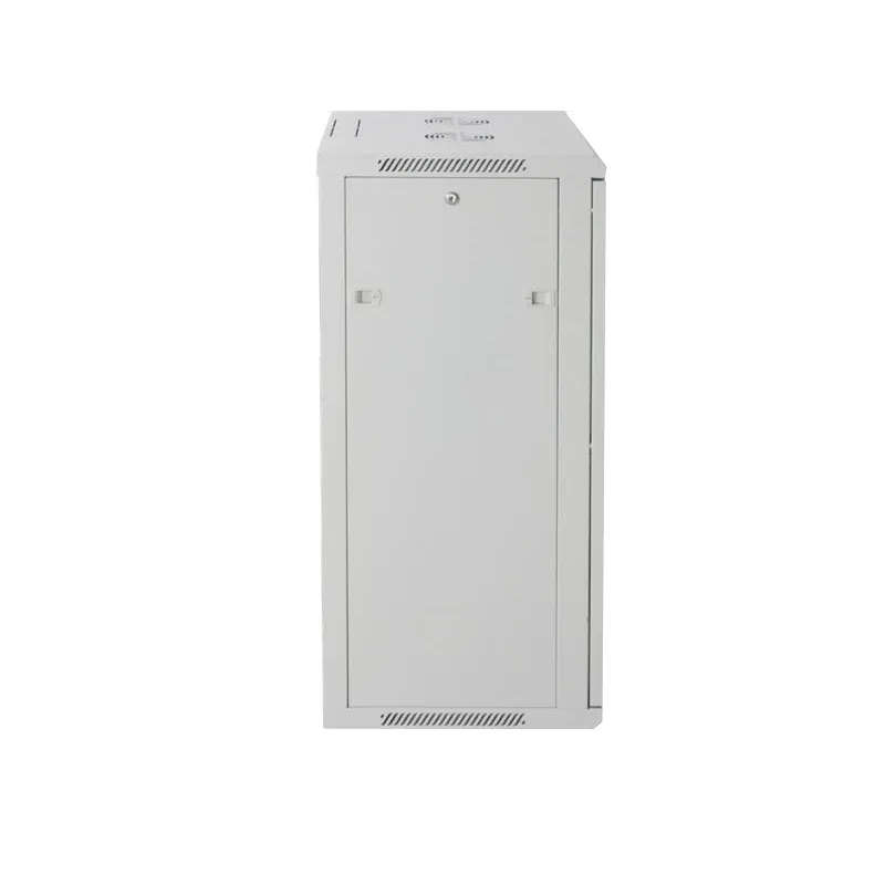 Armadio Rack 19'' a muro 20 unit&agrave; sezione unica prof. 600mm Grigio