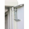 Armadio Rack 19'' a muro 20 unit&agrave; sezione unica prof. 600mm Grigio