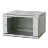 Armadio Rack 19'' a muro 9 unit&agrave; due sezioni Grigio