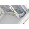 Armadio Rack 19'' a muro 9 unit&agrave; due sezioni Grigio