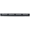Pannello Patch Modulare 24 Porte Slim 1U Nero