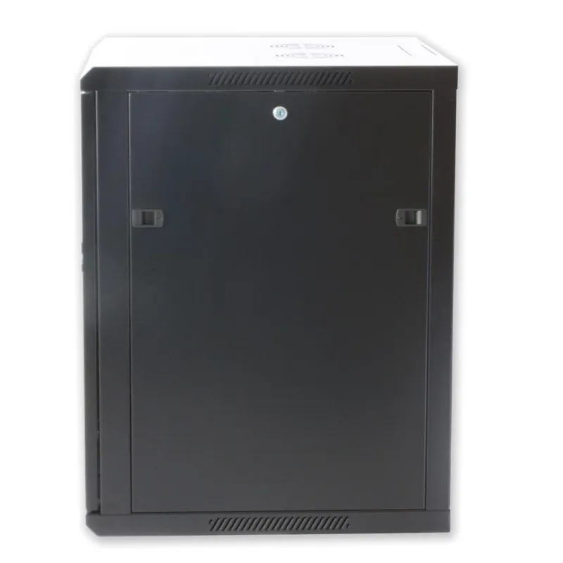 Armadio Rack 19'' a muro 6 unit&agrave; sezione unica prof. 450mm Nero