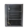 Armadio Rack 19'' a muro 6 unit&agrave; sezione unica prof. 450mm Nero