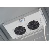Gruppo di Ventilazione a Soffitto per Rack 19'' 2 Ventole Grigio