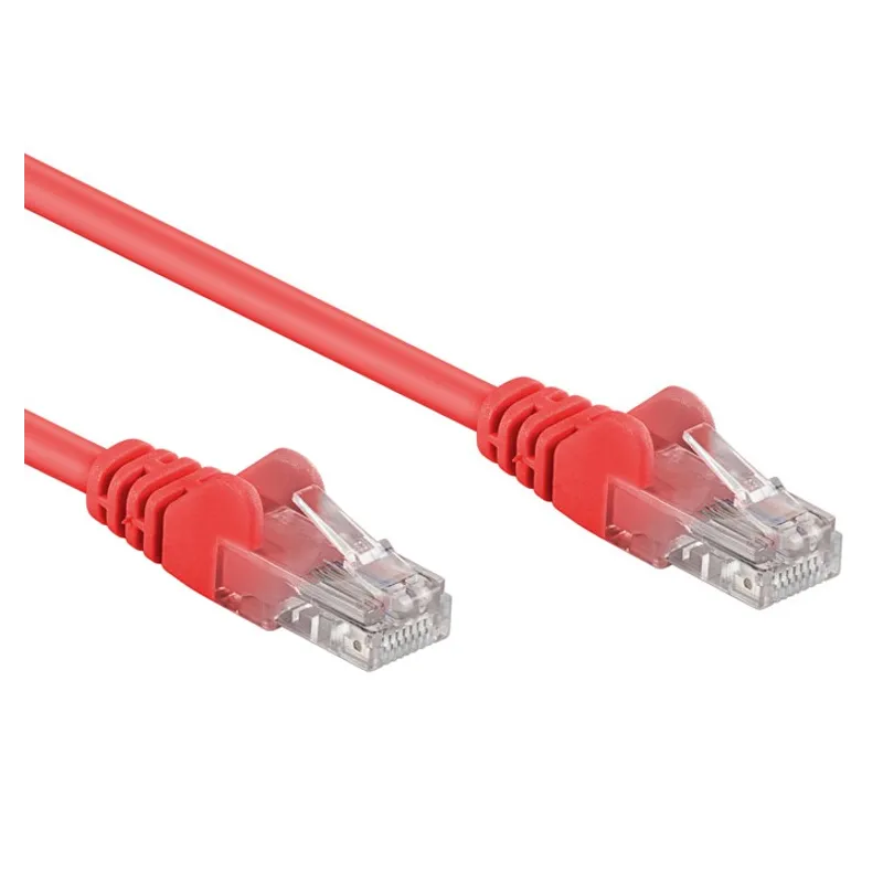 Cavo di rete Patch CCA Cat. 6 Rosso UTP 1,5 m