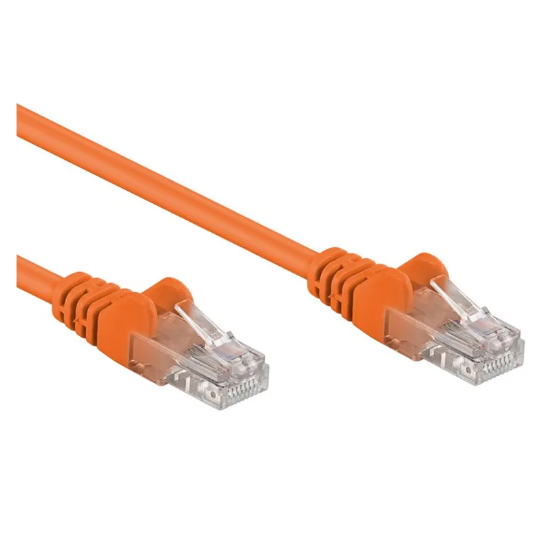 Cavo di rete Patch CCA Cat. 6 Arancio UTP 1,5 m