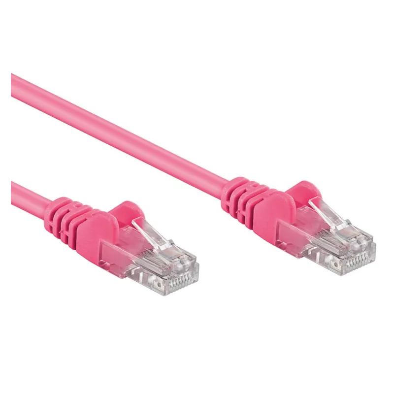 Cavo di rete Patch CCA Cat. 6 Rosa UTP 1,5 m