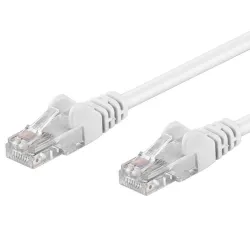 Cavo di rete Patch CCA Cat. 6 Bianco UTP 0,25 m