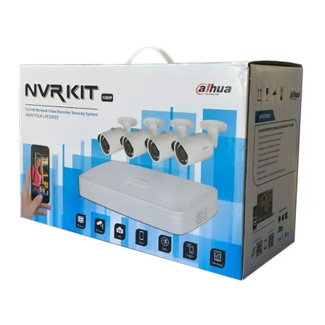 Dahua Kit videosorveglianza 4 telecamere NVR