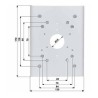 Dahua PFA150 adattatore supporto videocamera da palo