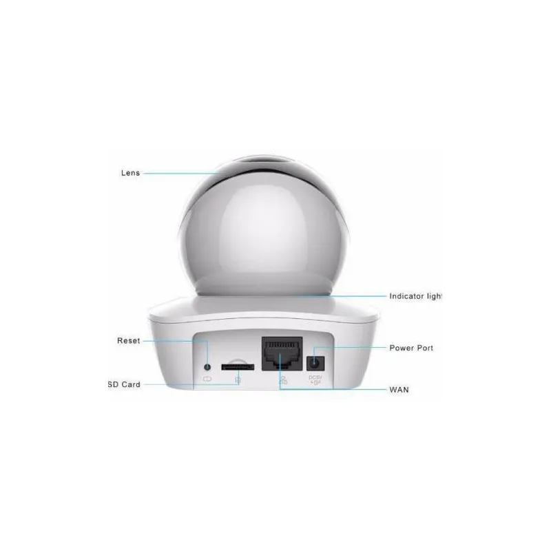 Dahua IPC-A35 IP camera da tavolo 3 MP WiFi Pan Tilt IR
