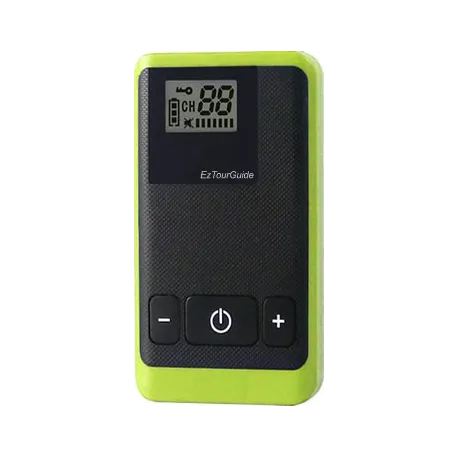 Radioguida ricevitore con microfono TG101RV verde