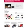 Monitor 55" LG 55SE3KD-B con speakers Full HD
