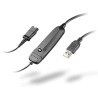 Plantronics HW251N/DA-M SupraPlus Wideband USB Lync MOC