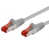 Cavo di rete Patch in rame Cat. 6 Grigio SFTP LSZH 1,5m