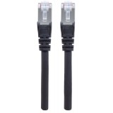 Cavo di rete Patch in rame Cat. 6 Nero SFTP LSZH 2m