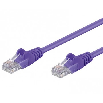 Cavo di rete Patch CCA Cat. 6 Viola UTP 3 m