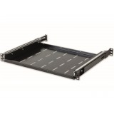 Mensola per Rack 19'' Estraibile 350mm Nera