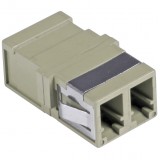 Adattatore a Bussola Keystone LC Duplex Multimodale Beige