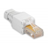 Plug Cat. 5/6 RJ45 Tooless con Copriconnettore