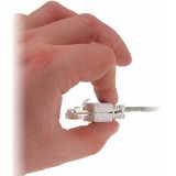  Plug Cat. 5/6 RJ45 Tooless con Copriconnettore