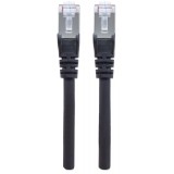 Cavo Patch Cat.7 Plug RJ45 6A S/FTP LSZH 3m Nero