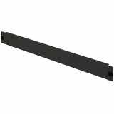 Pannello Cieco Toolless 2 Clip per Armadi Rack 19'' 1U Nero