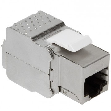 Frutto Keystone RJ45 Cat6A 10Gigabit STP 180&deg; Toolless