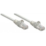 Cavo di Rete Patch in Rame Cat.6 Grigio U/UTP LSZH 1m