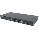 Switch Gigabit Ethernet 24 Porte + 2 Porte SFP