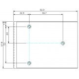 Convertitore RJ45 10/100 con modulo SFP Fast ethernet Monomodale